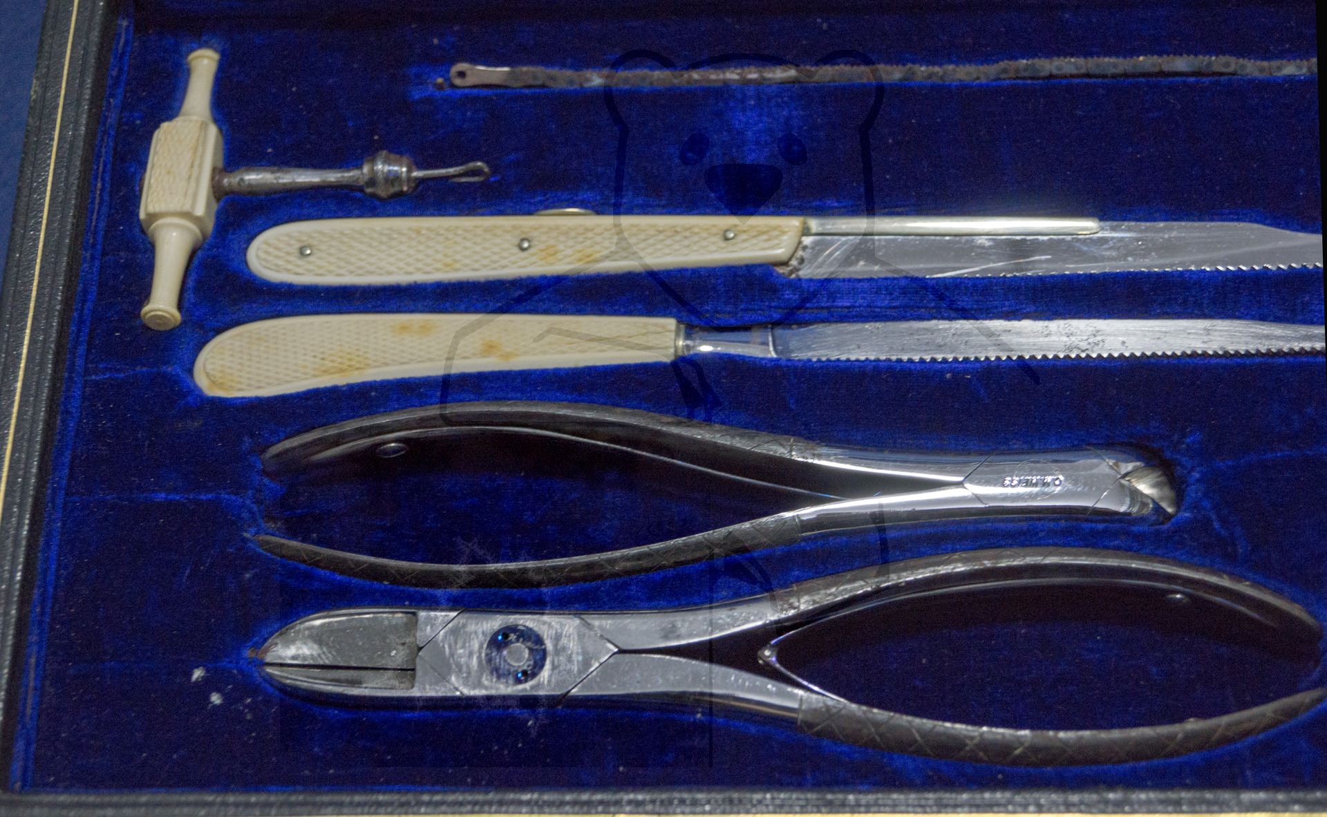 Instrumentenbox für allgemeine Operationen, ca. 1870'er Jahre